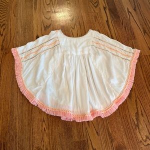 Girls Braided Poncho